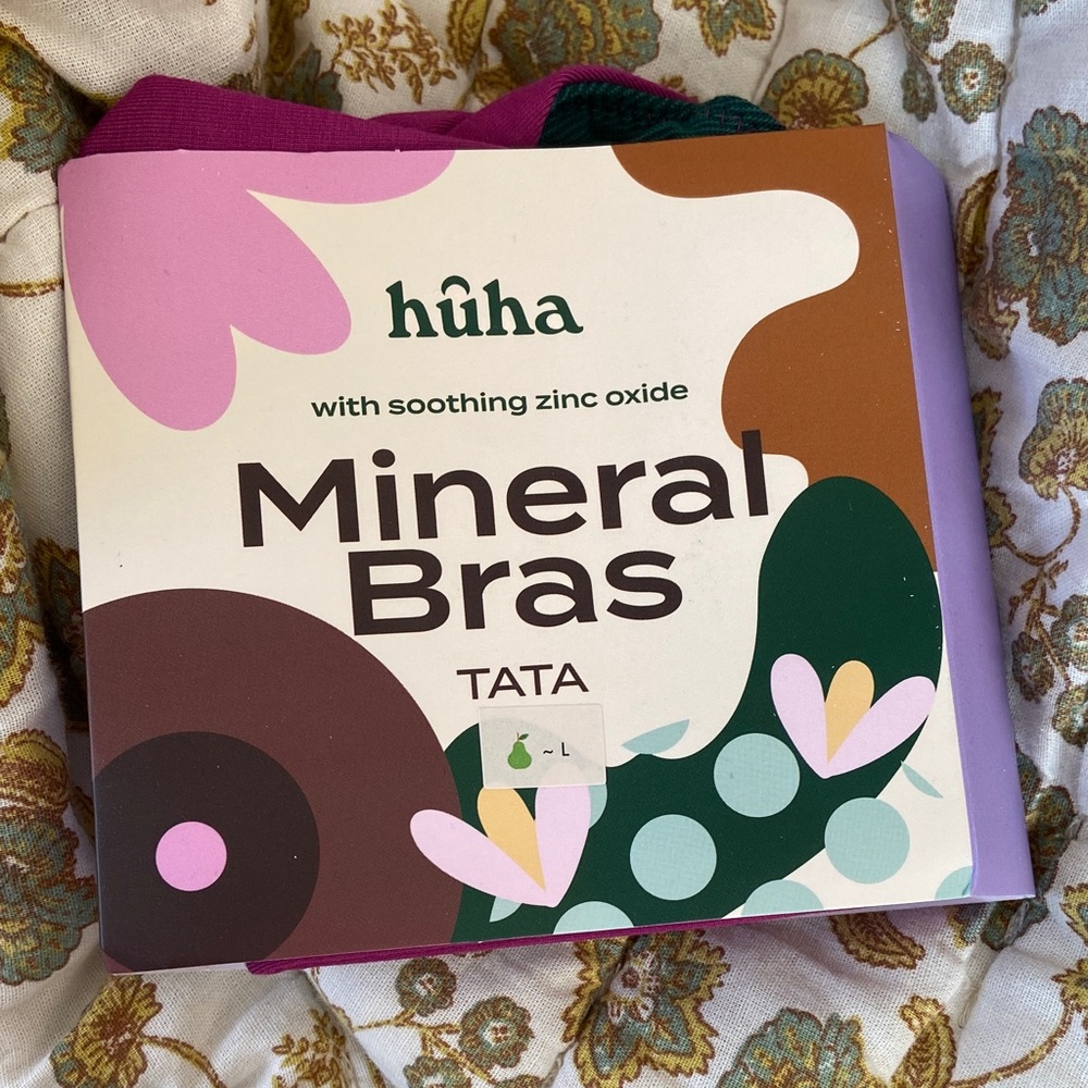 two Huha never used TATA bralette in BERRY